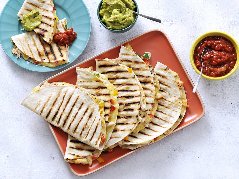 Grilled Chicken Quesadillas | Savory