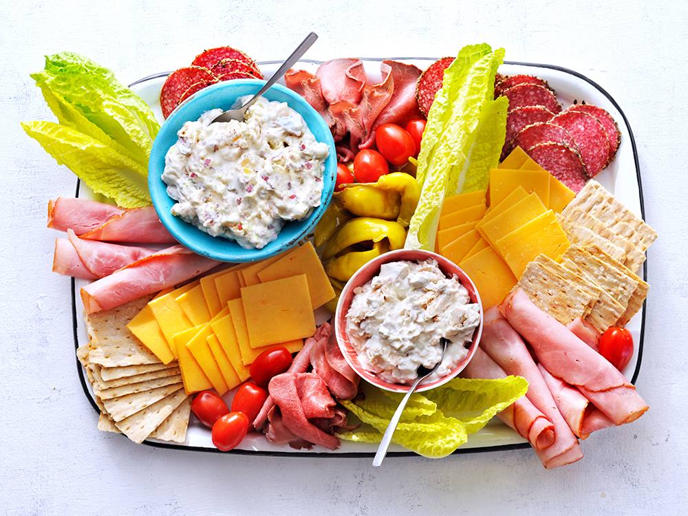 Summer Deli Snacking Board | Savory