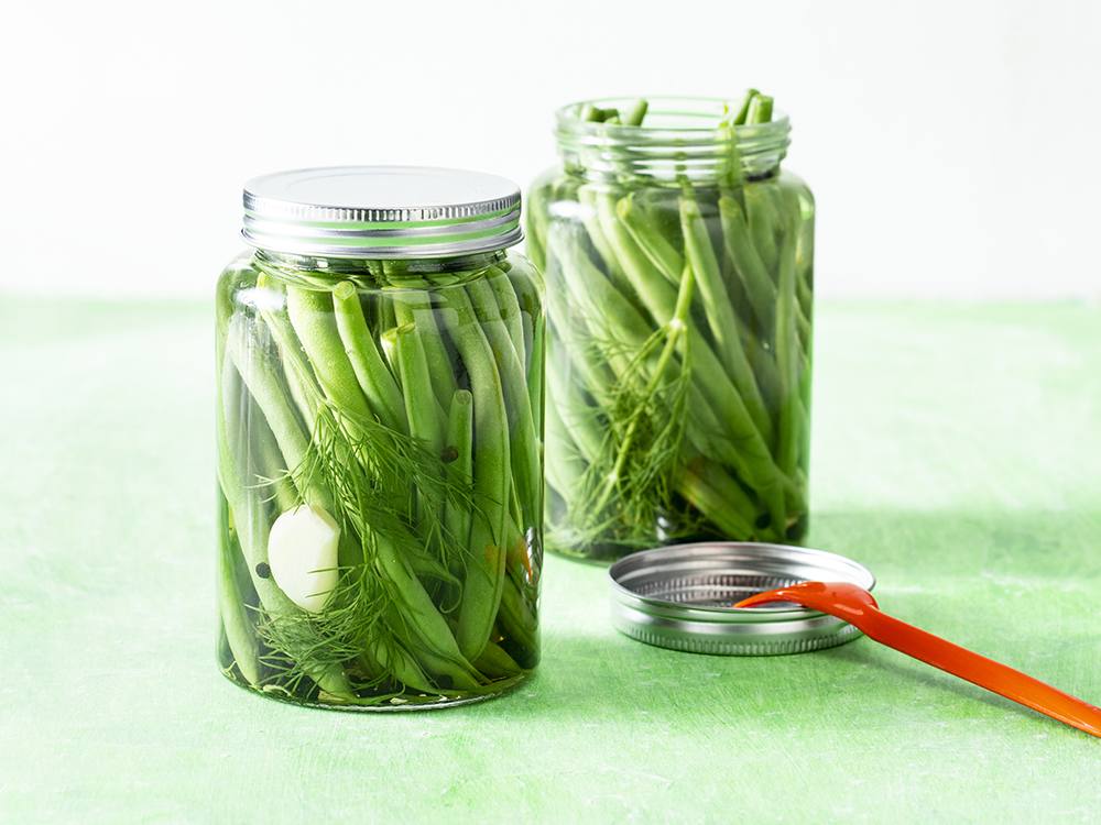 Quick Pickled Green Beans | Savory