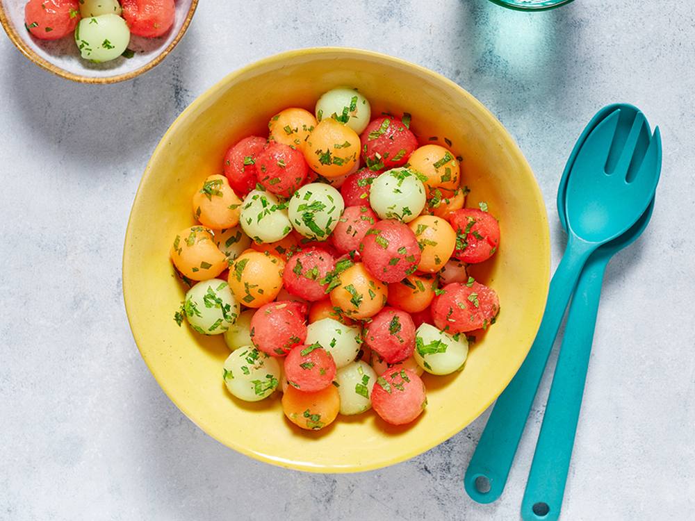 Triple Melon Fruit Salad | Savory