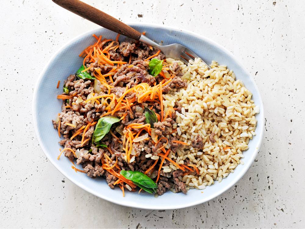 Basil-Beef Stir-Fry | Savory