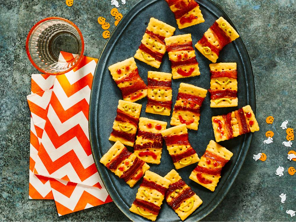 Bacon-Wrapped Monster Crackers | Savory