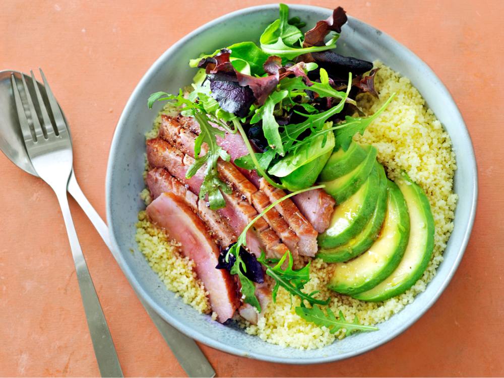 Seared Tuna Bowl with Orange Vinaigrette | Savory