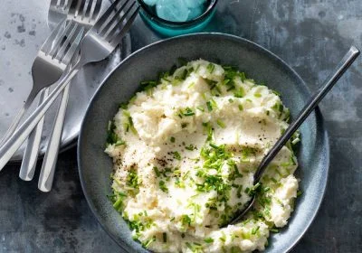 Creamy Garlic-Cauliflower Purée