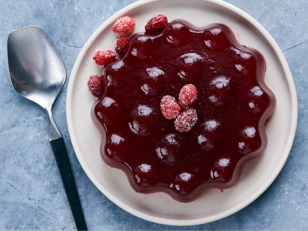 Homemade Jellied Cranberry Sauce | Savory