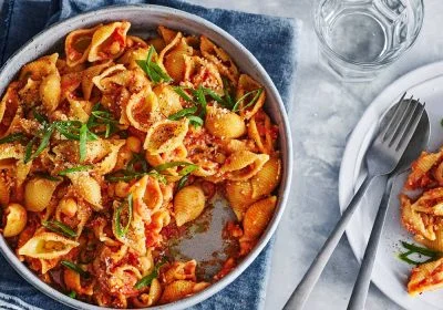 Pasta with Chickpeas