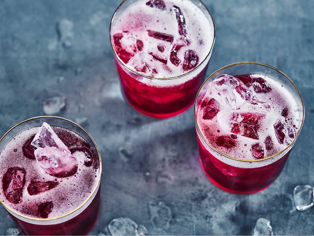 Pomegranate-Red Wine Cocktail | Savory