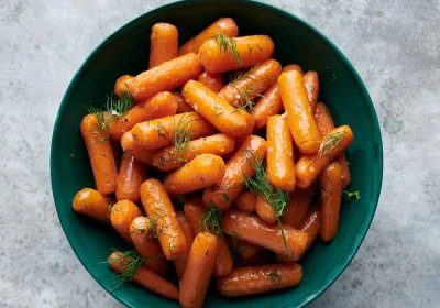 Slow Cooker Butter-Braised Carrots with Dill