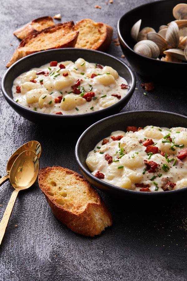 DeLallo® Gnocchi Clam Chowder | Savory