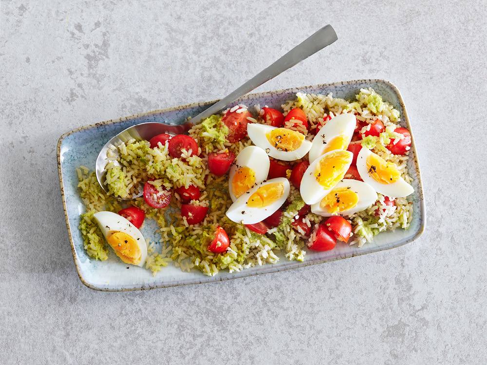 Rice Salad with Green Onion–Dijon Dressing | Savory