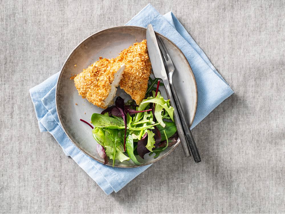 Air-Fried Crispy Chicken Cutlets | Savory