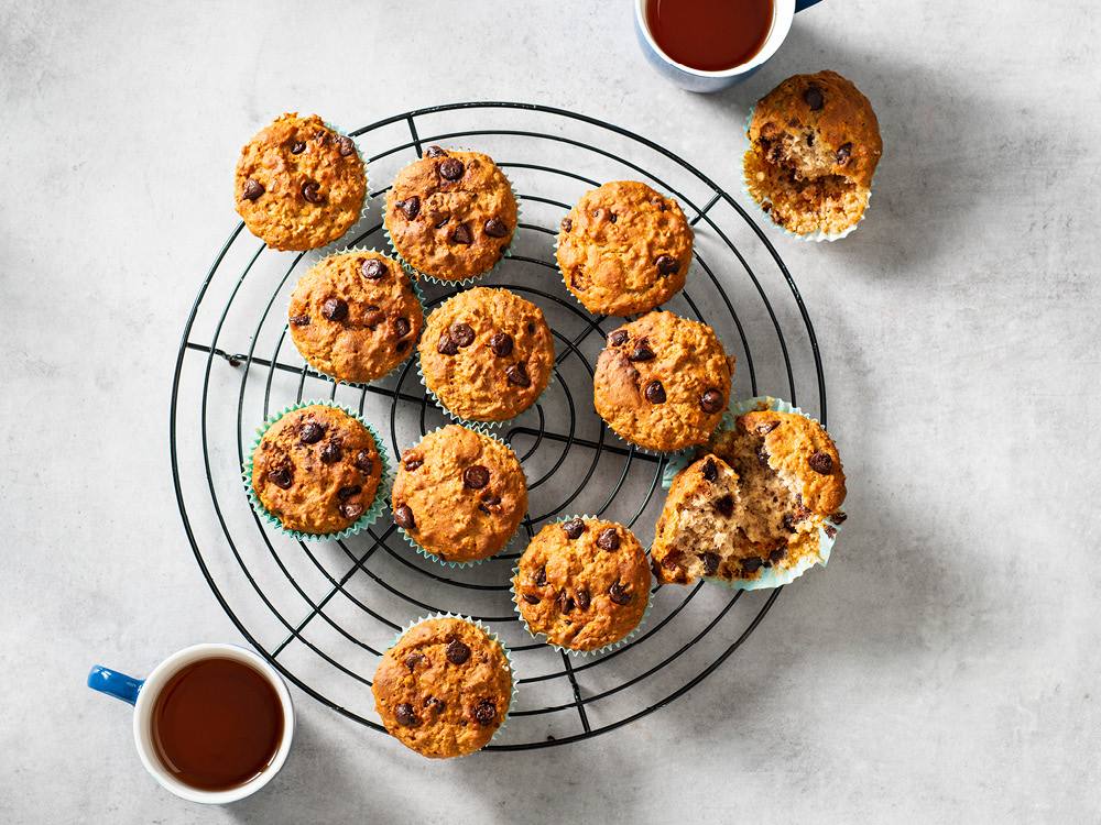 Banana–Chocolate Chip Muffins | Savory