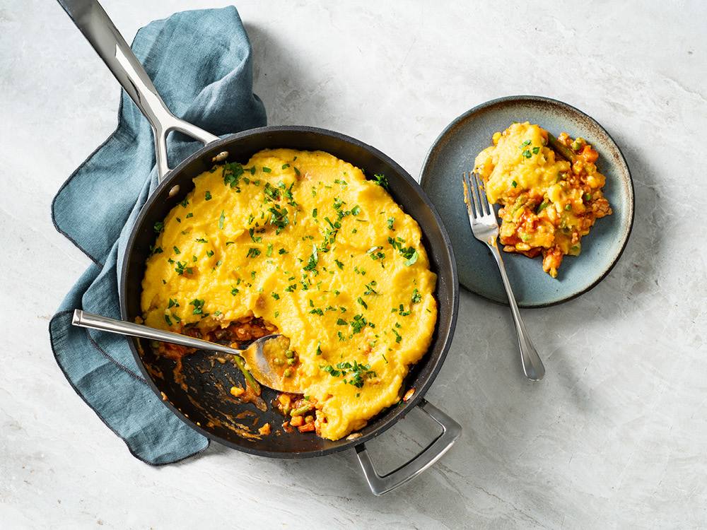 Turkey Shepherd’s Pie with Rutabagas | Savory