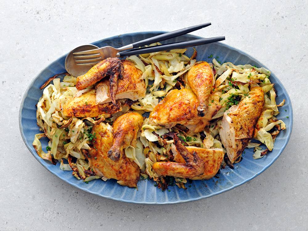 Paprika Roast Chicken and Veggies | Savory