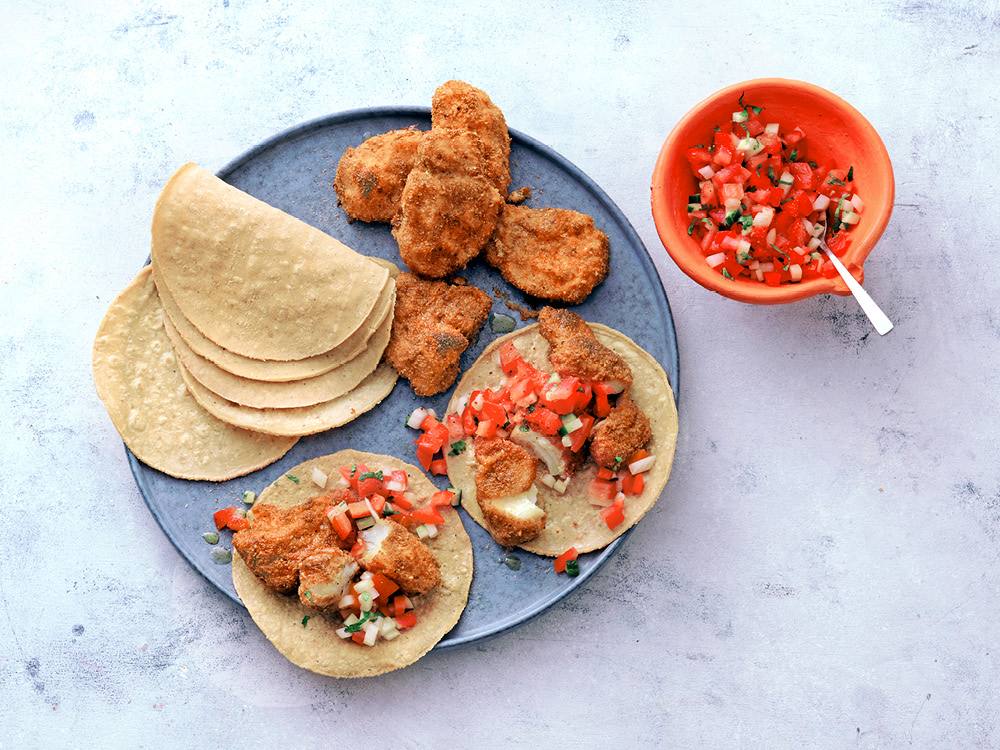 Roasted Cod Tacos | Savory