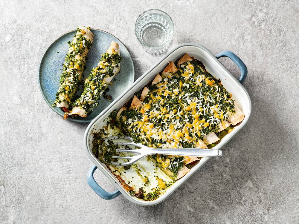 Black Bean Enchiladas | Savory