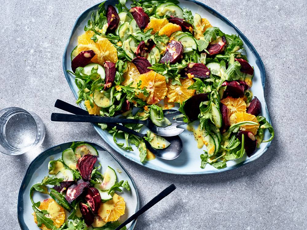 Roasted Beet Salad with Oranges | Savory