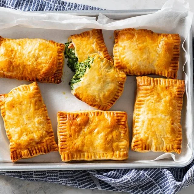 Savory Spinach and Cheese Pies