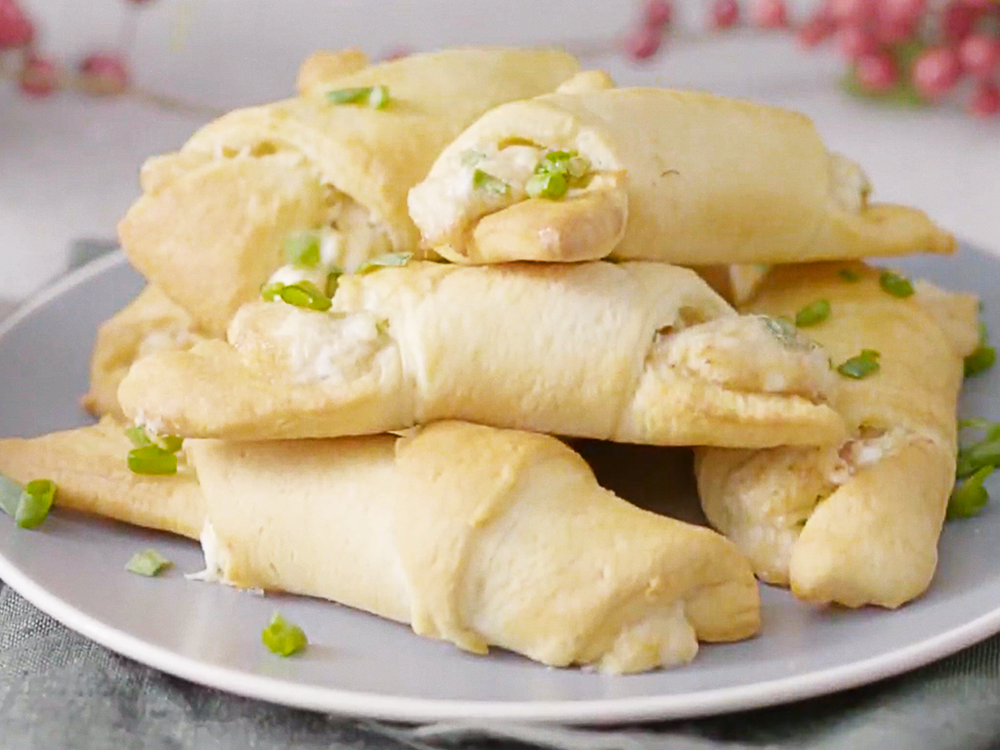 Crab & Cheese Crescent Rolls Savory
