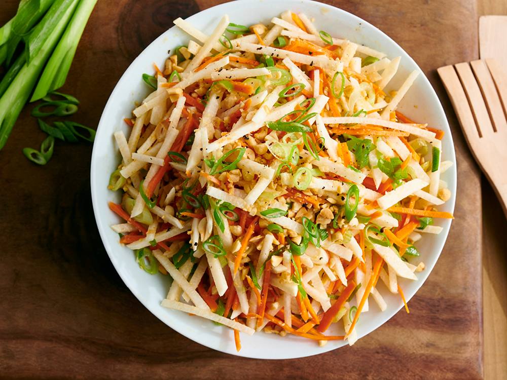 Gingery Jicama Slaw Savory