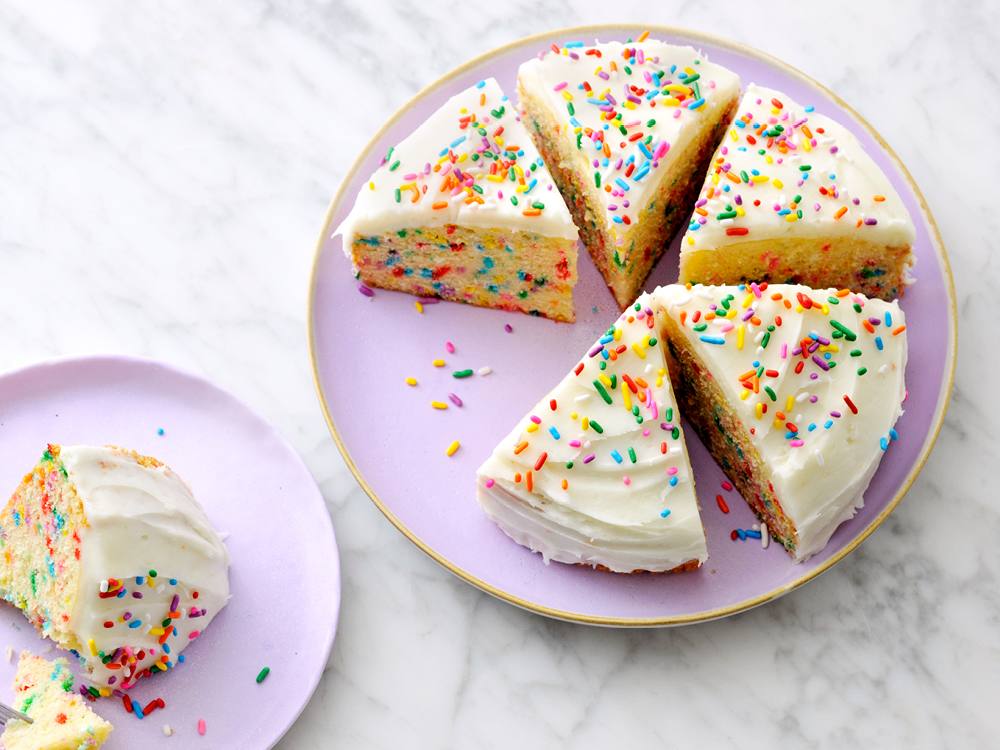 Instant Pot Confetti Cake