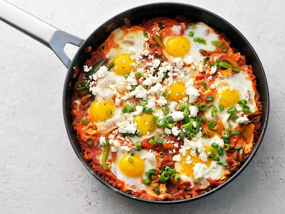 Spicy Shakshuka Eggs | Savory