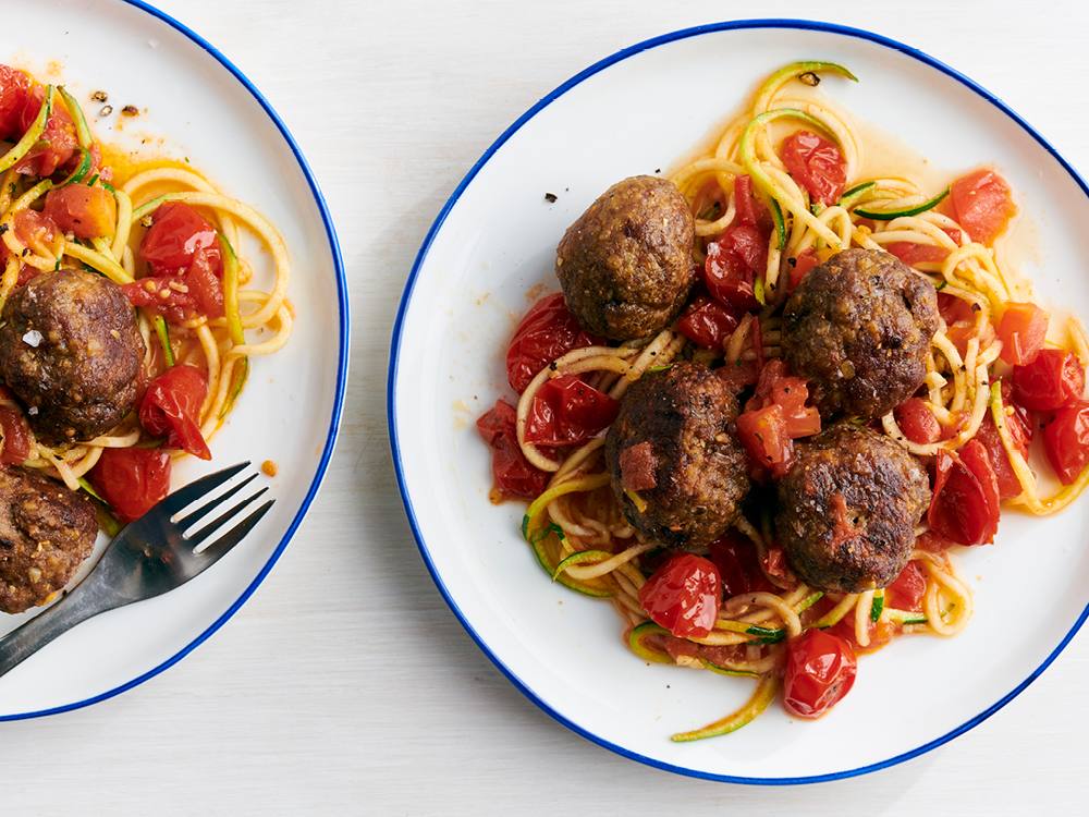 Baked Matzo Meatballs | Savory