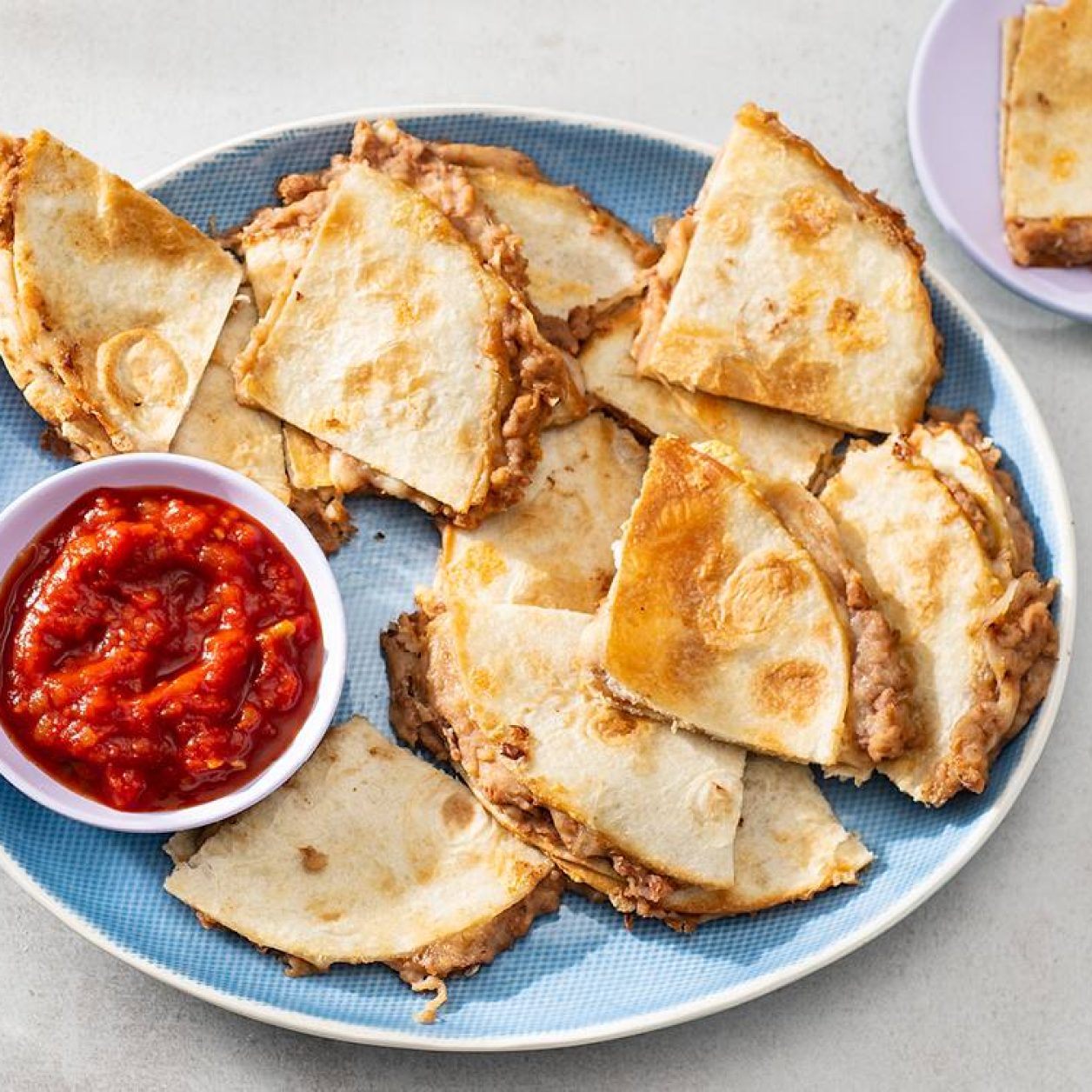 Pinto Bean Quesadillas Savory