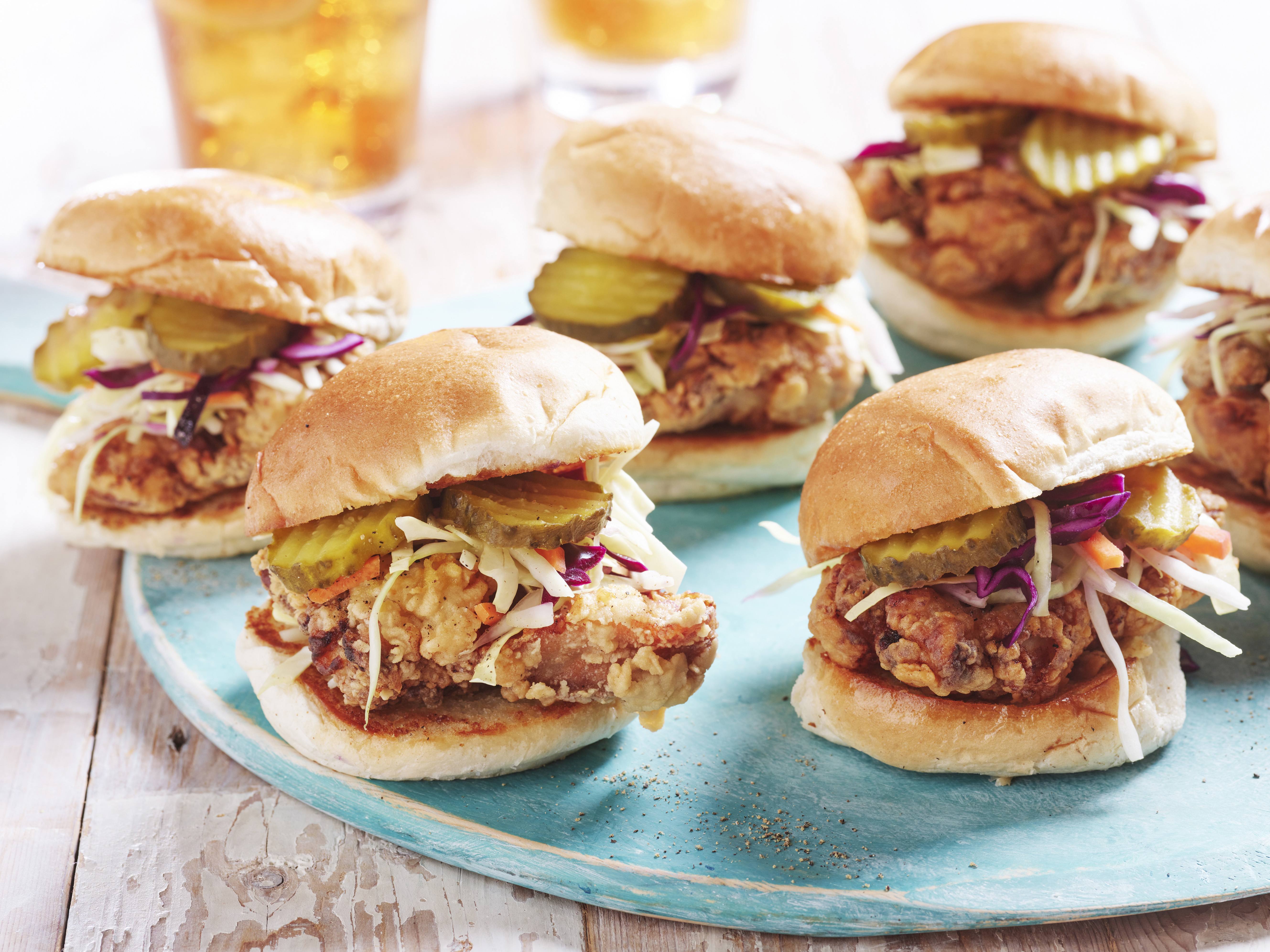 Crispy Chicken Sliders
