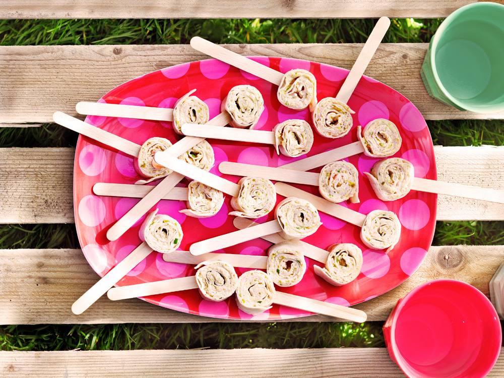 Ham Salad Pinwheel Pops | Savory