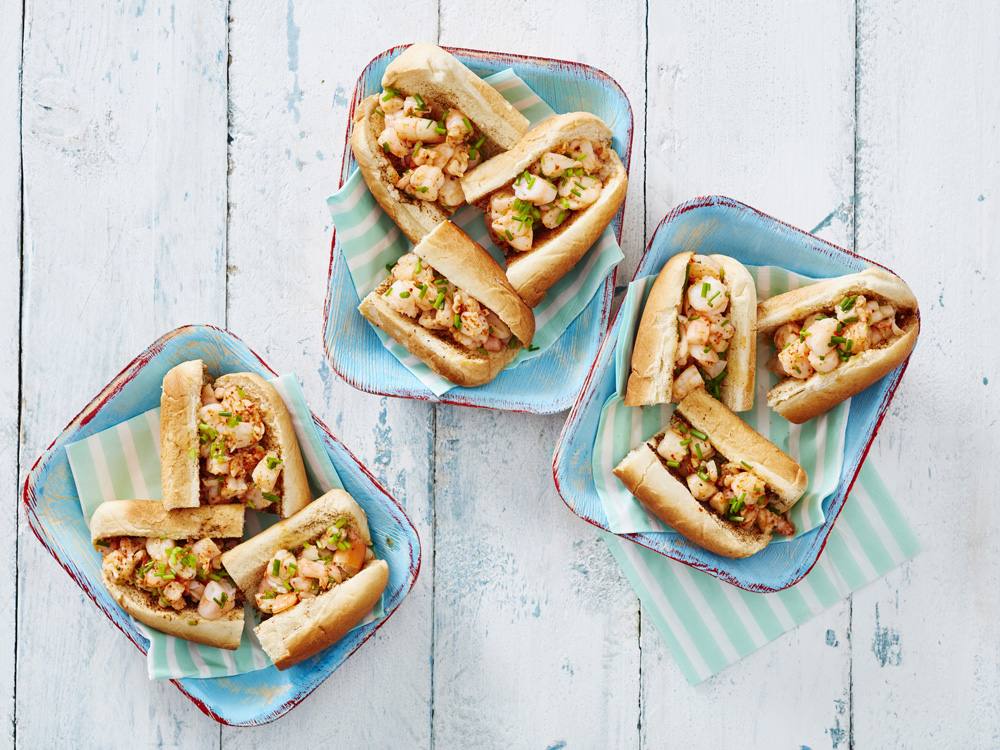 Mini Buttery Shrimp Rolls | Savory