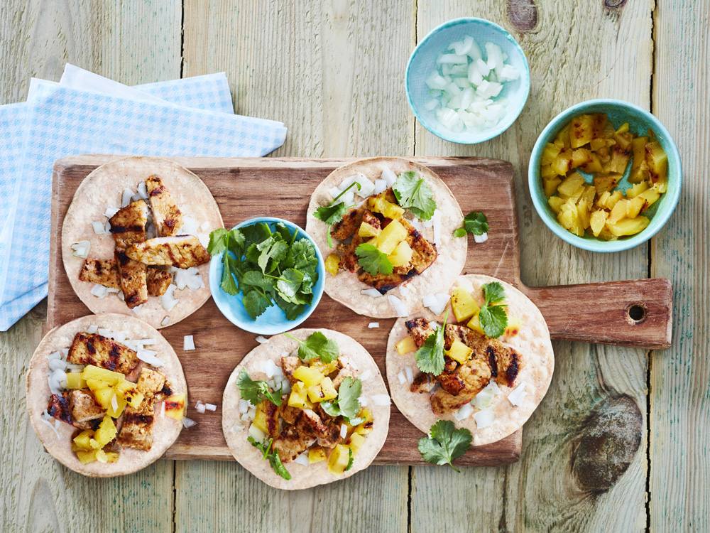 Pork and Pineapple Tacos | Savory