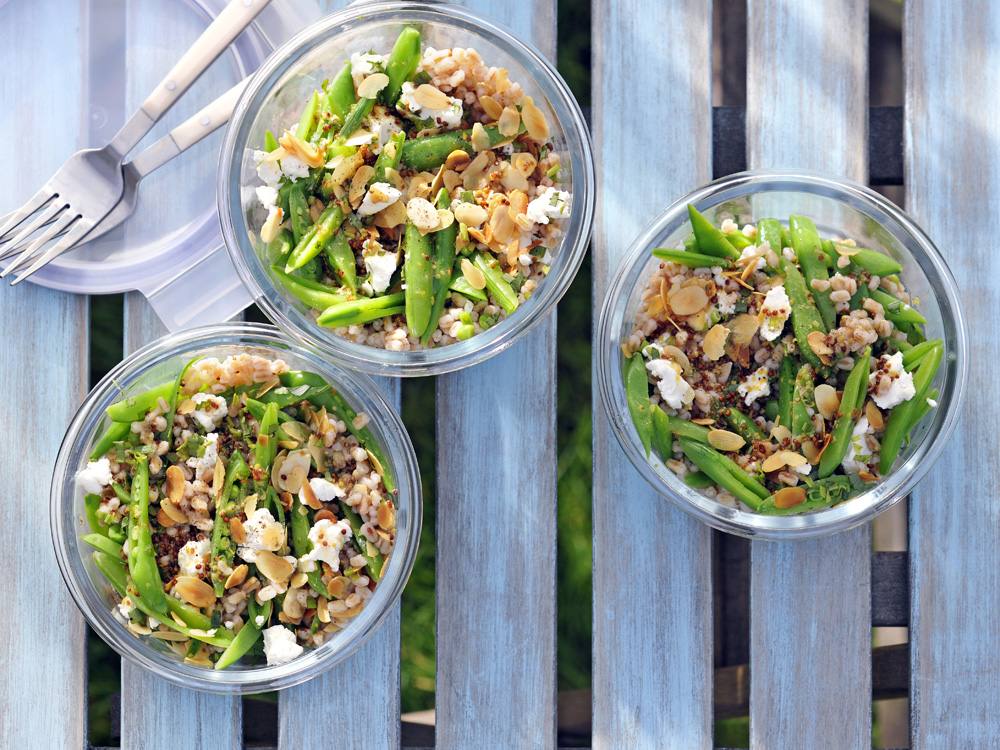 Farro Salad with Mustard Vinaigrette | Savory