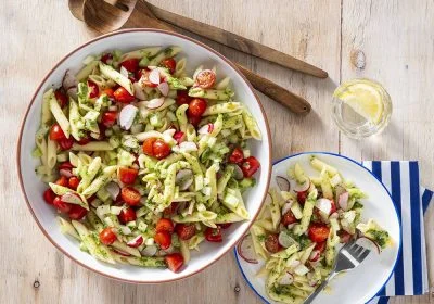 Gluten-Free Pasta Salad with Herb Vinaigrette