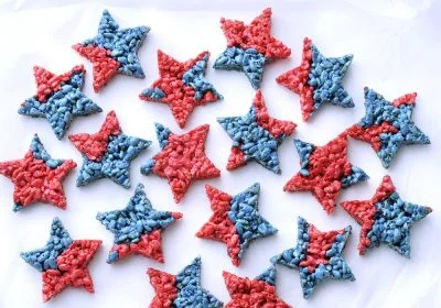 Fourth of July Cereal Star Treats