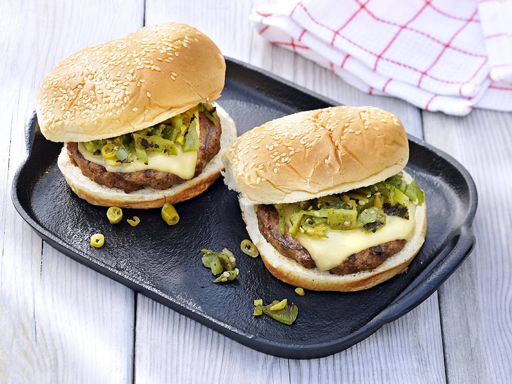 Green Chili Cheeseburger Savory