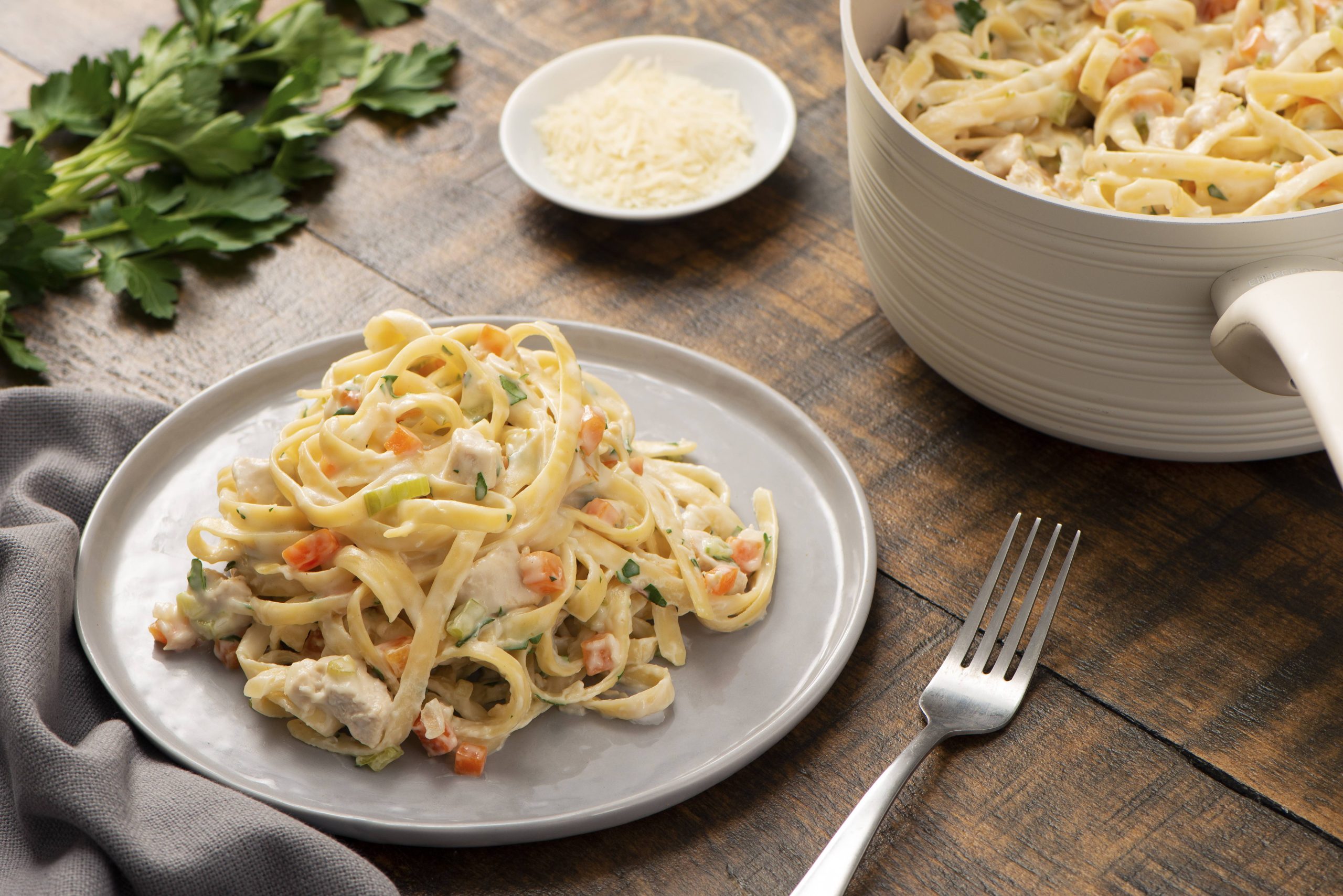 San Giorgio® Chicken Pot Pie Fettuccine | Savory