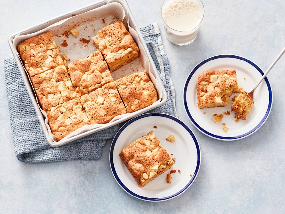 Peanut Butter and Apple Snacking Cake | Savory