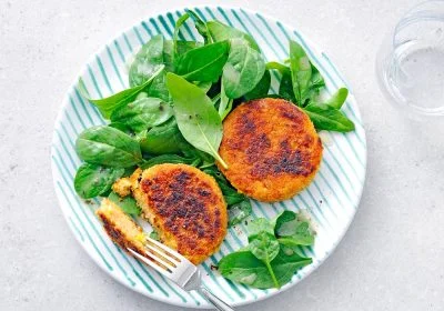 Chickpea and Corn Cakes