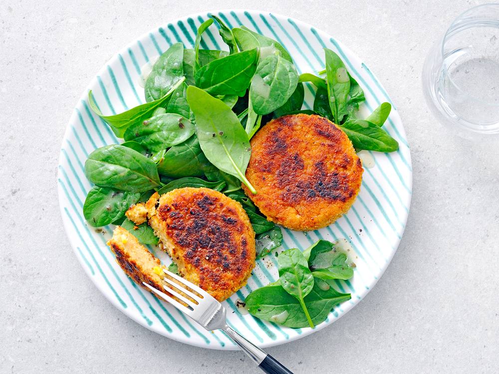 Chickpea and Corn Cakes | Savory