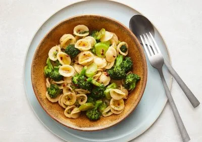 Pasta with Spicy Broccoli