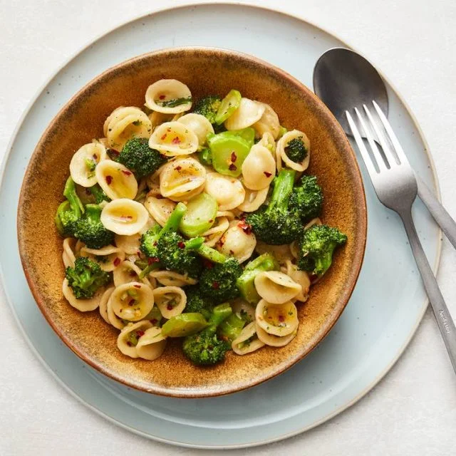 Pasta with Spicy Broccoli