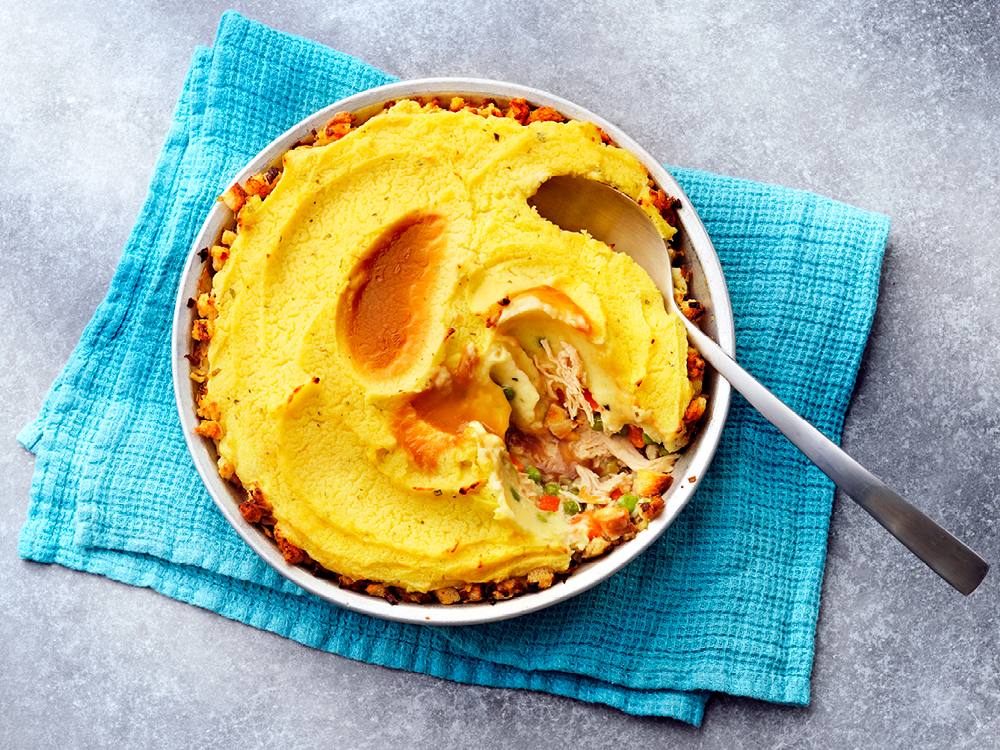 Ultimate Thanksgiving Leftovers Pot Pie | Savory