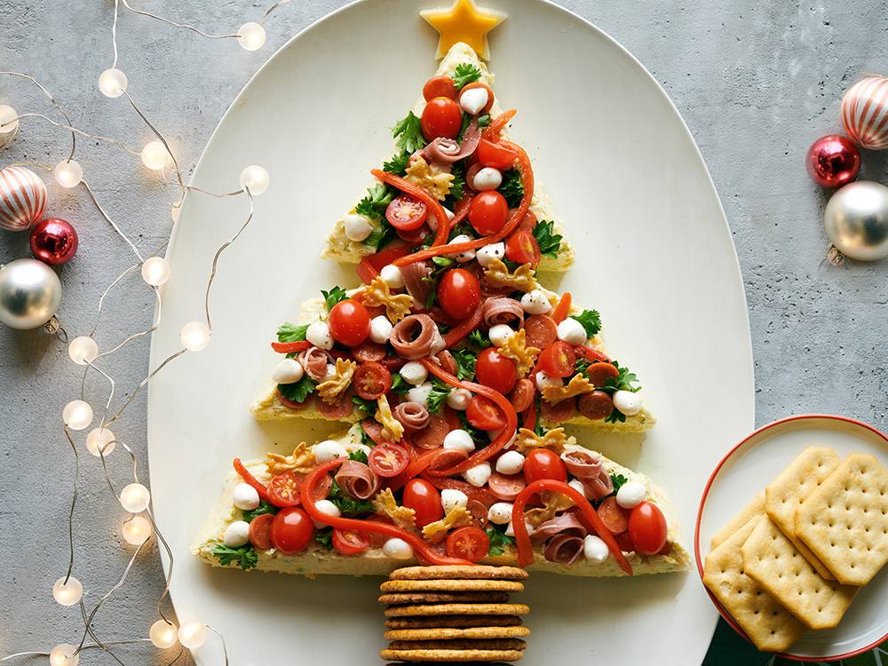 Festive Olive Christmas Tree - Step Away From The Carbs