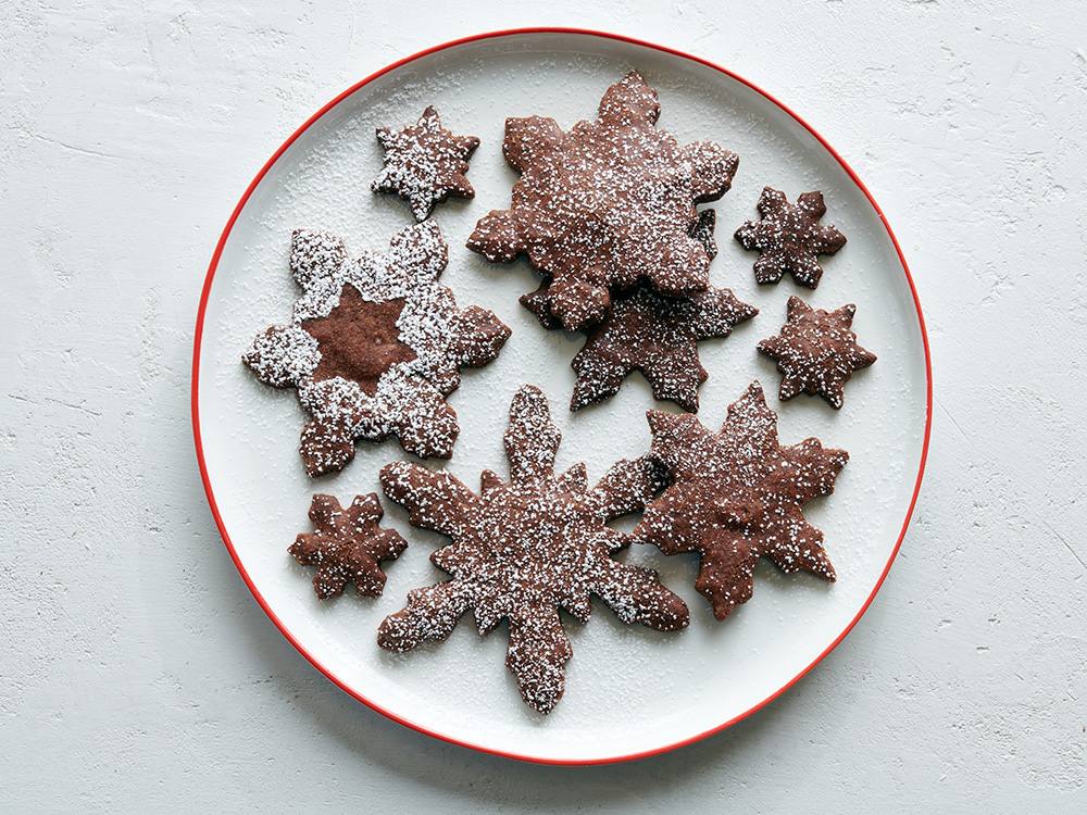 Chocolate-Almond Spice Cookies | Savory