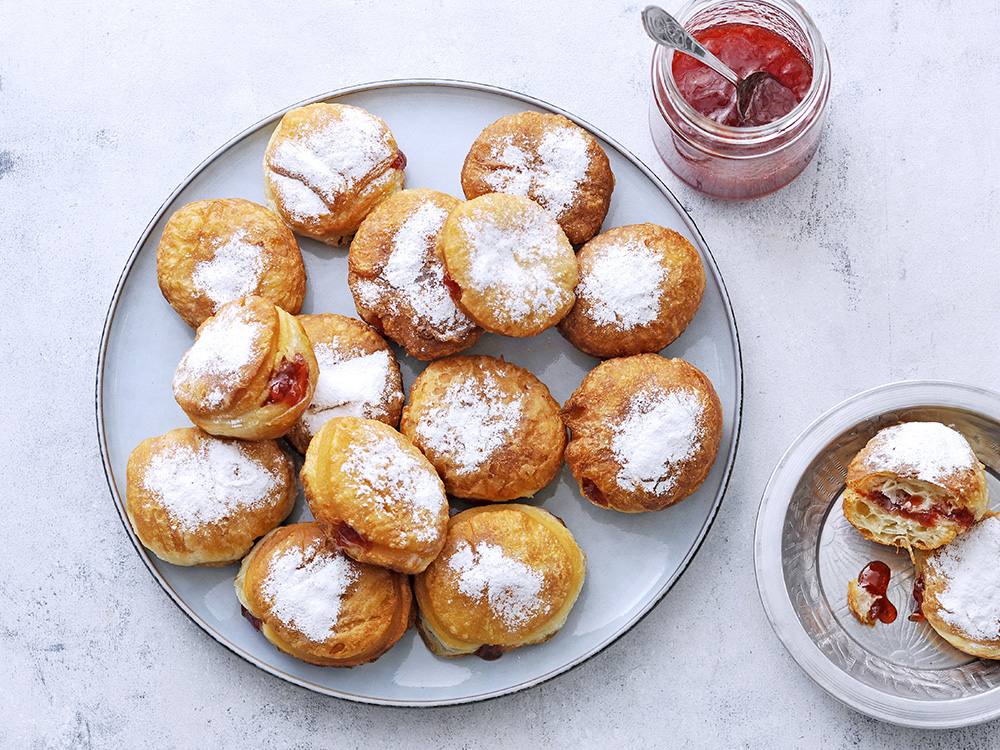 Easy Strawberry-Orange Jelly Donuts | Savory