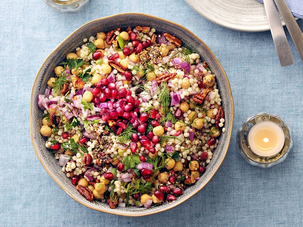 Couscous and Chickpea Salad with Za'atar | Savory