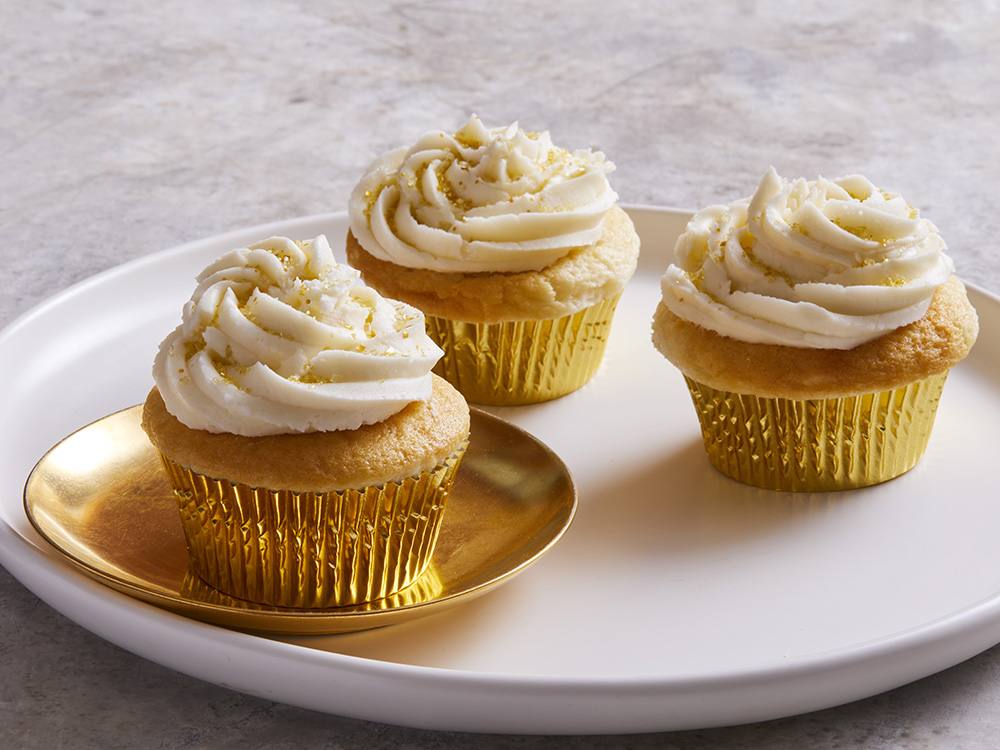 Mimosa Cupcakes with Champagne Frosting | Savory