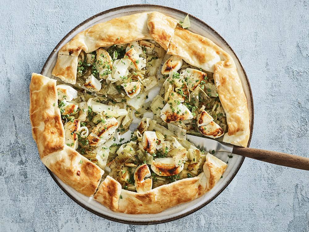 Potato-Leek Tart | Savory