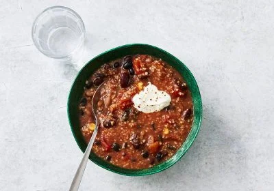 Clean-Out-the-Pantry Vegetarian Chili